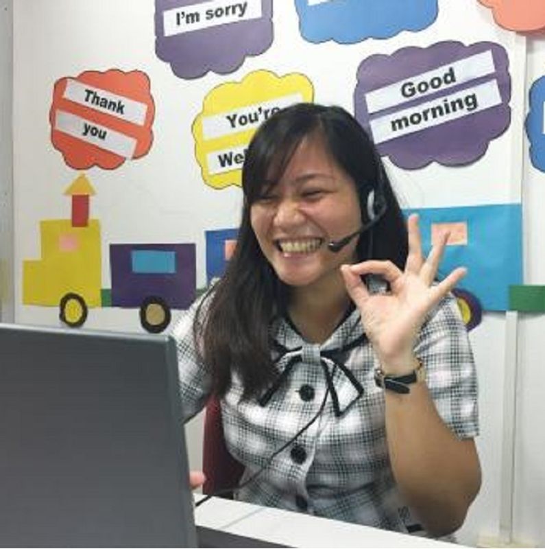 第一ゼミナール 小学生わくわく英語コース 第一ゼミ 北野田校の様子